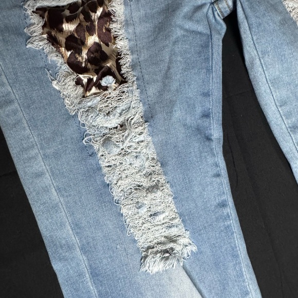 Clash Women's Light Blue Jeans - Picture 4 of 9